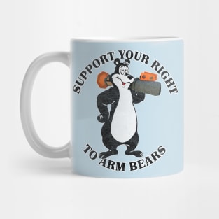 Support Your Right To Arm Bears Mug